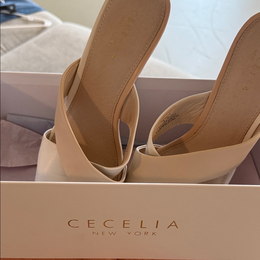Cecelia New York Women's White Heels